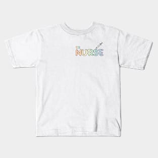 Emergency Room (ER) Nurse Rainbow Kids T-Shirt